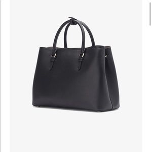 Claire Leather Double-Gusset Tote